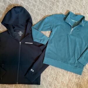 Two Abercrombie Kids sweaters, boys Size 11/12
